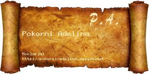 Pokorni Adelina névjegykártya